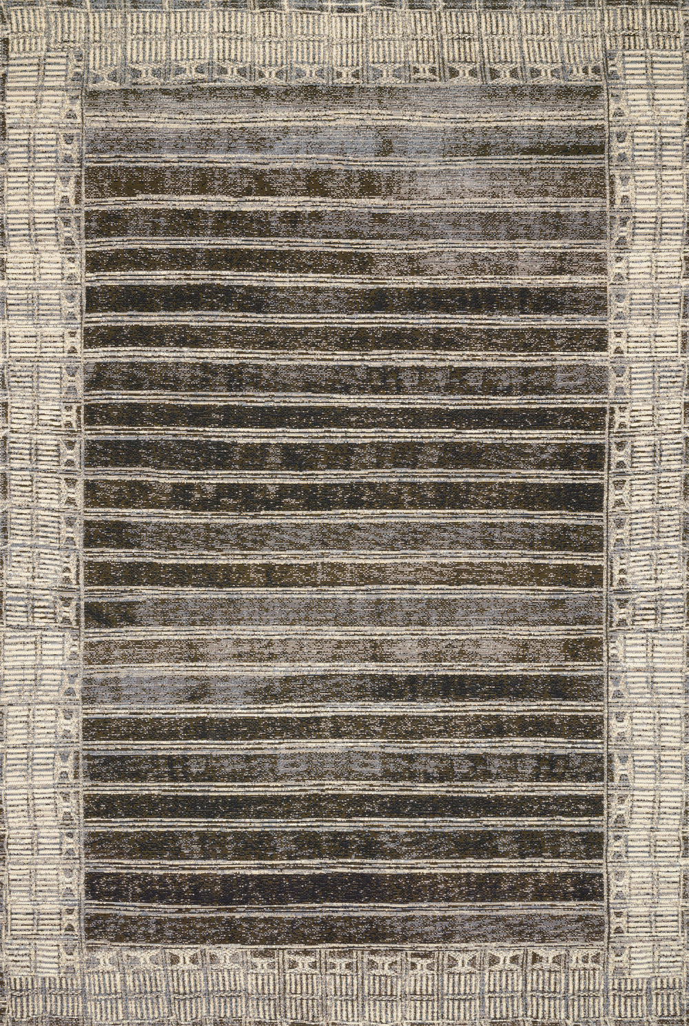 Loloi - Area Rug - Mika Charcoal/Ivory Rug - Union Lighting Luminaires Décor