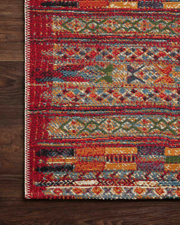 Mika Red / Multi Rug (MIK-09)