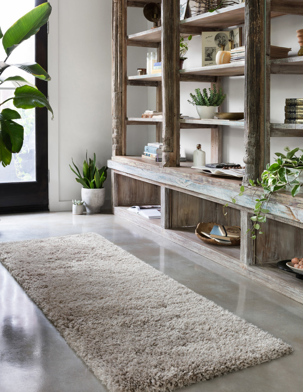 MIL-01 Mila Shag Taupe tapis