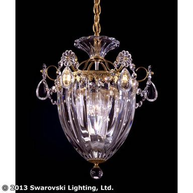 Schonbek - Three Light Mini Pendant - Bagatelle - Heirloom Gold- Union Lighting Luminaires Decor