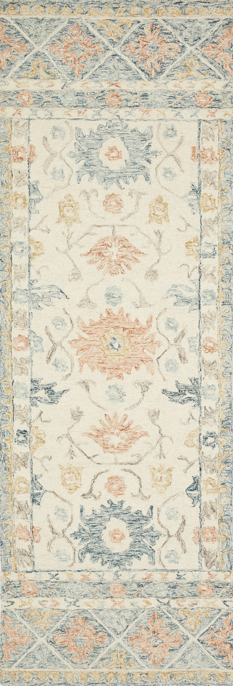 NOR-01 Norabel Ivory/Multi Rug