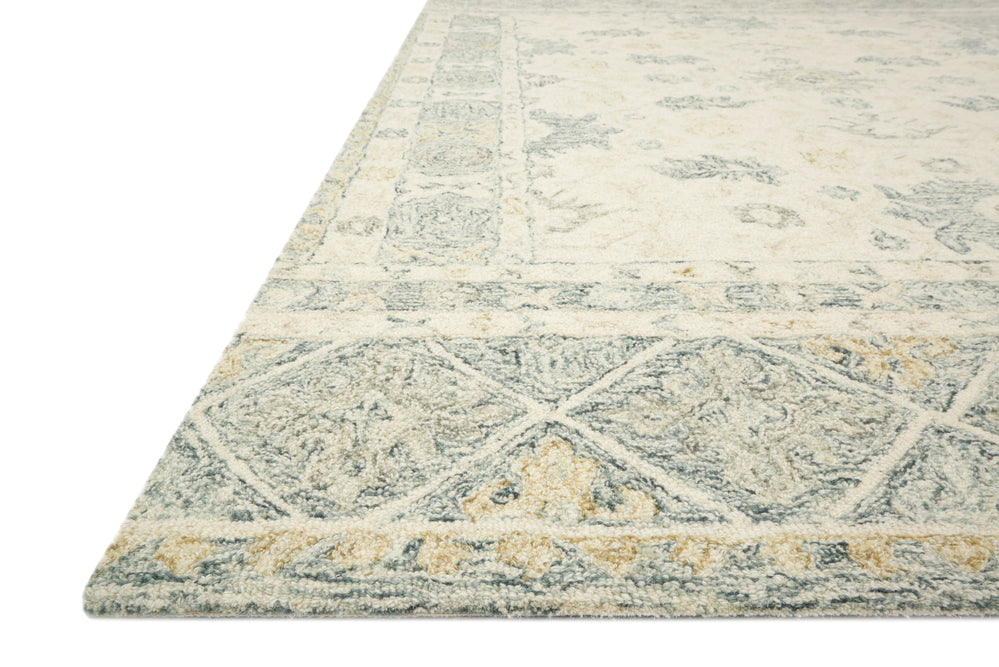 Norabel Ivory / Slate Rug (NOR-01)