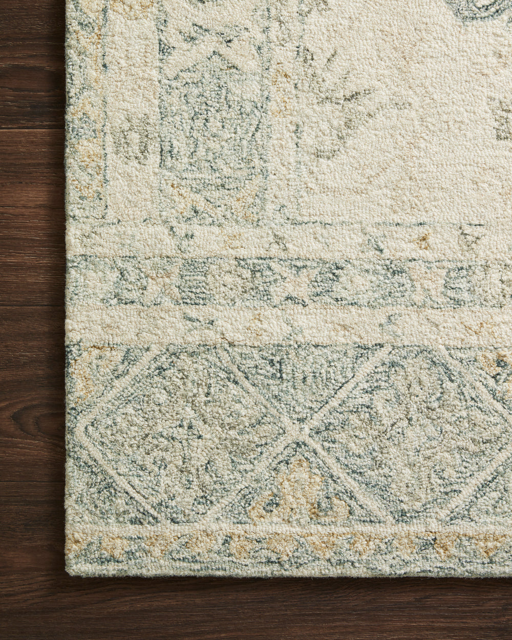 Norabel Ivory / Slate Rug (NOR-01)