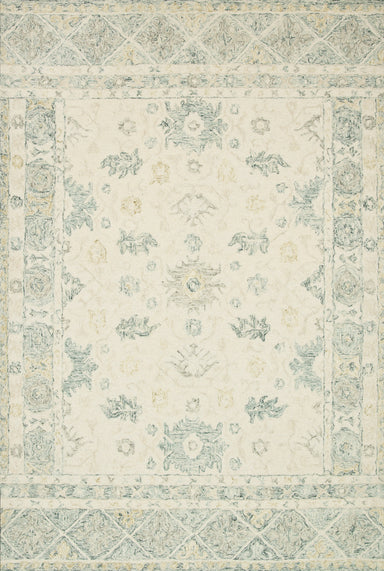 Loloi - Area Rug - Norabel Ivory/Slate Rug - Union Lighting Luminaires Décor
