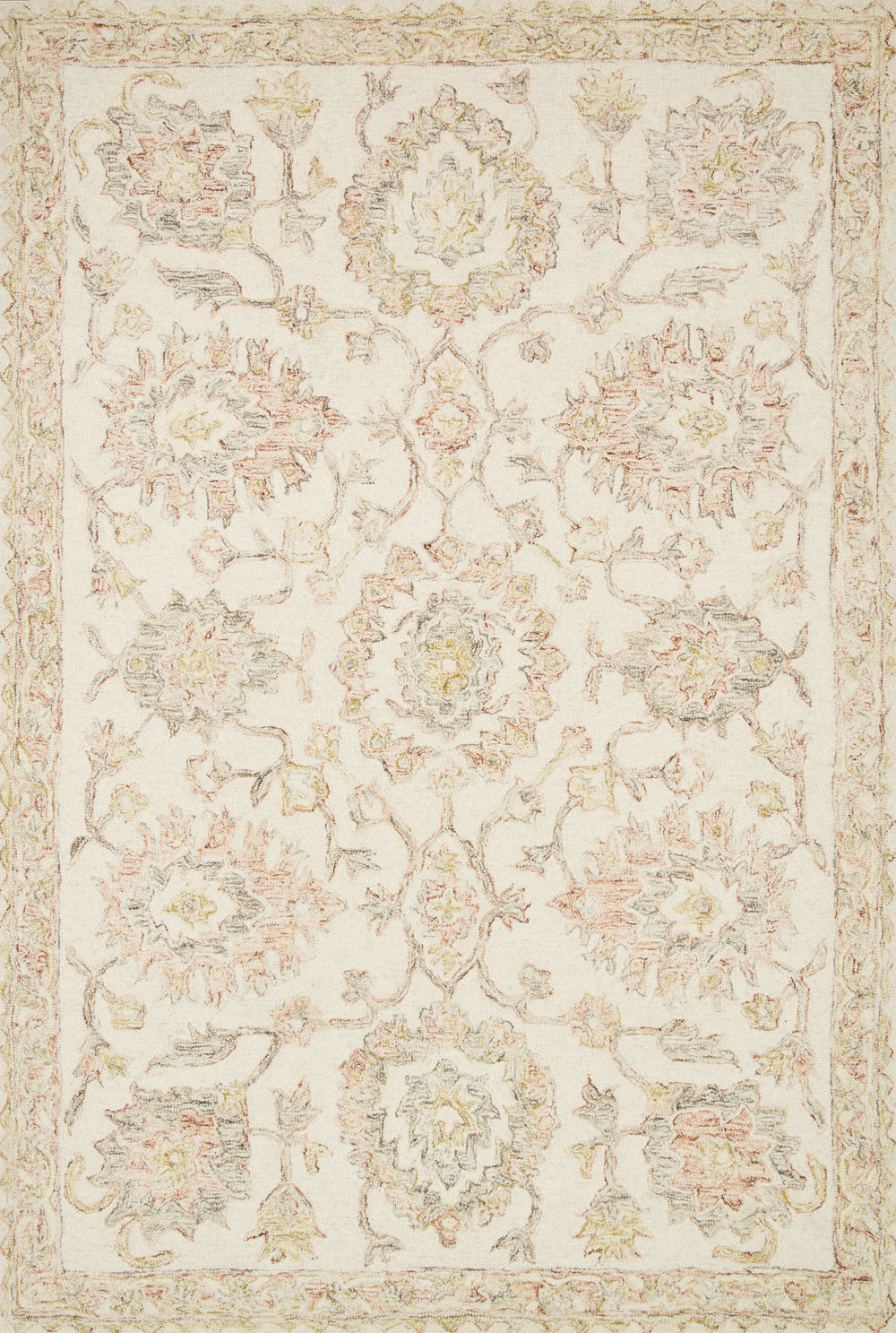 Loloi - Area Rug - Norabel Ivory/Blush Rug - Union Lighting Luminaires Décor
