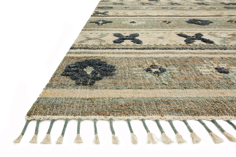 OW-01 Owen Aqua / Ink Tapis