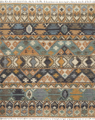 Loloi - Area Rug - Owen Ocean/Camel Rug - Union Lighting Luminaires Décor