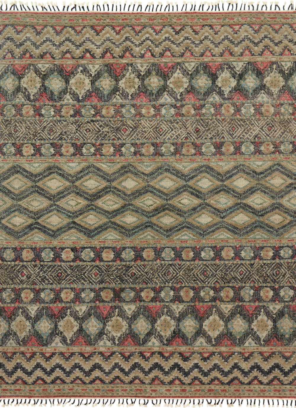 Loloi - Area Rug - Owen Indigo/Sage Rug - Union Lighting Luminaires Décor