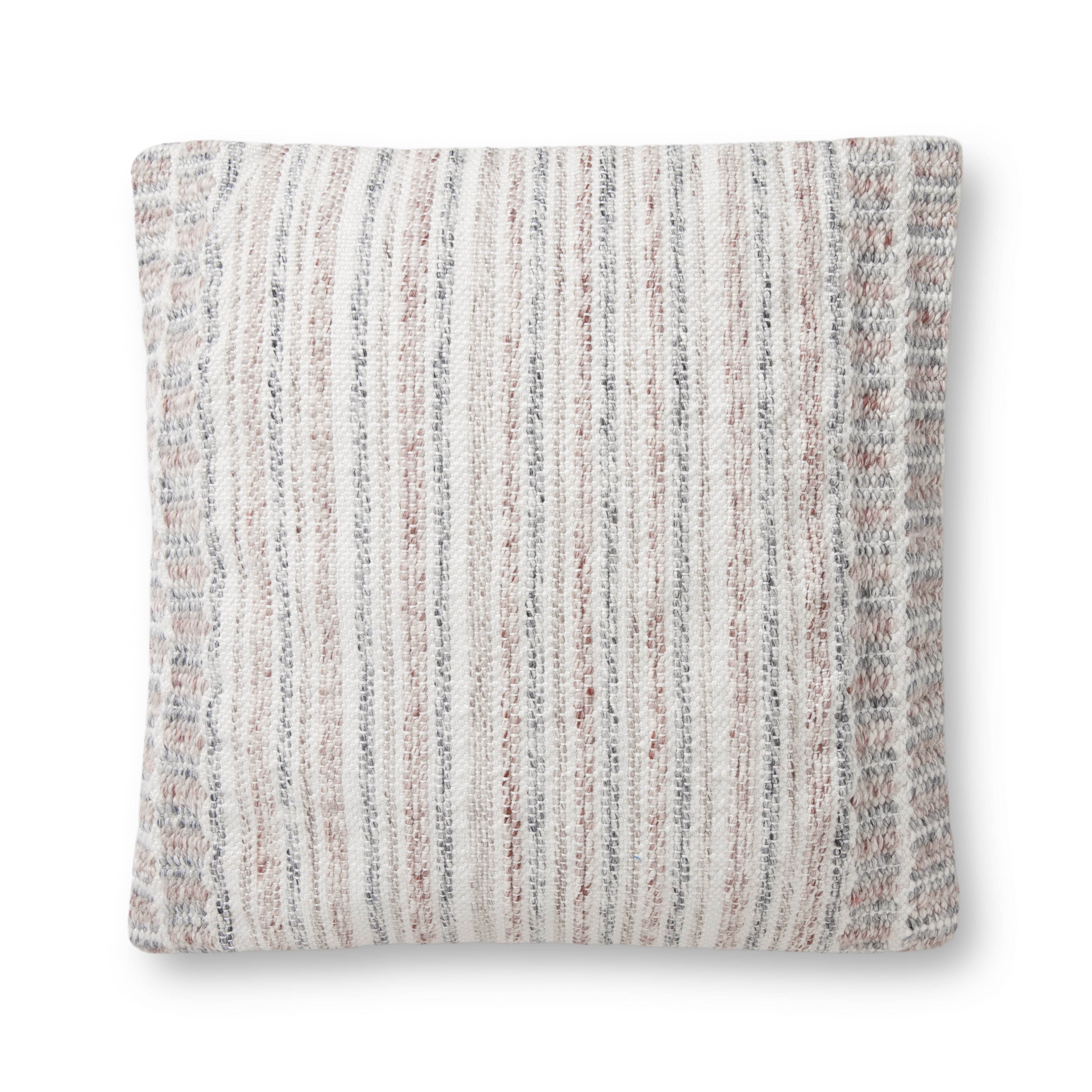 PLL0070 Grey / Natural Pillow