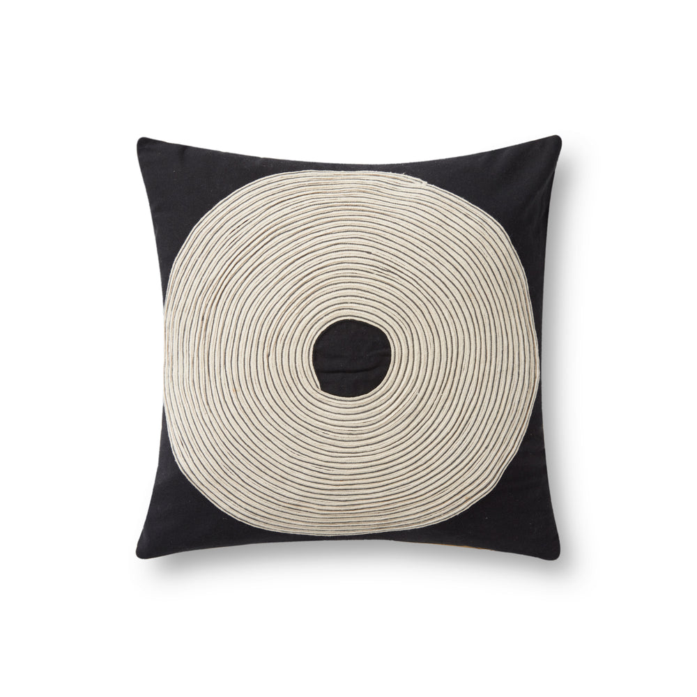 PLL0035 Black / Natural Pillow