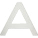 Atlas - Hardware - Paragon Letter A - Stainless Steel - Union Lighting Luminaires Decor