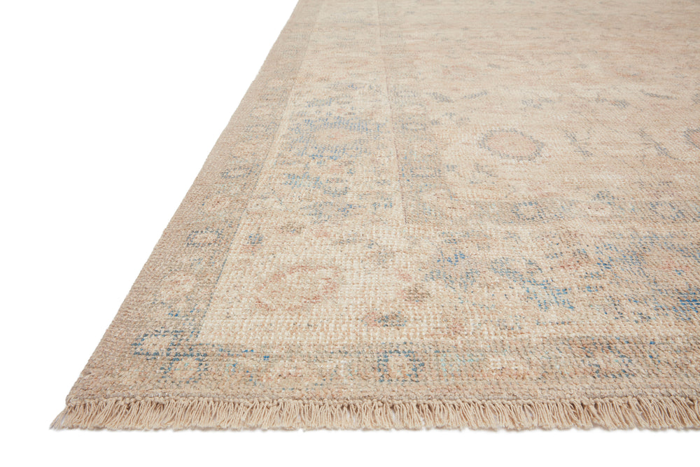 PRY-05 Priya Natural/Blue Rug