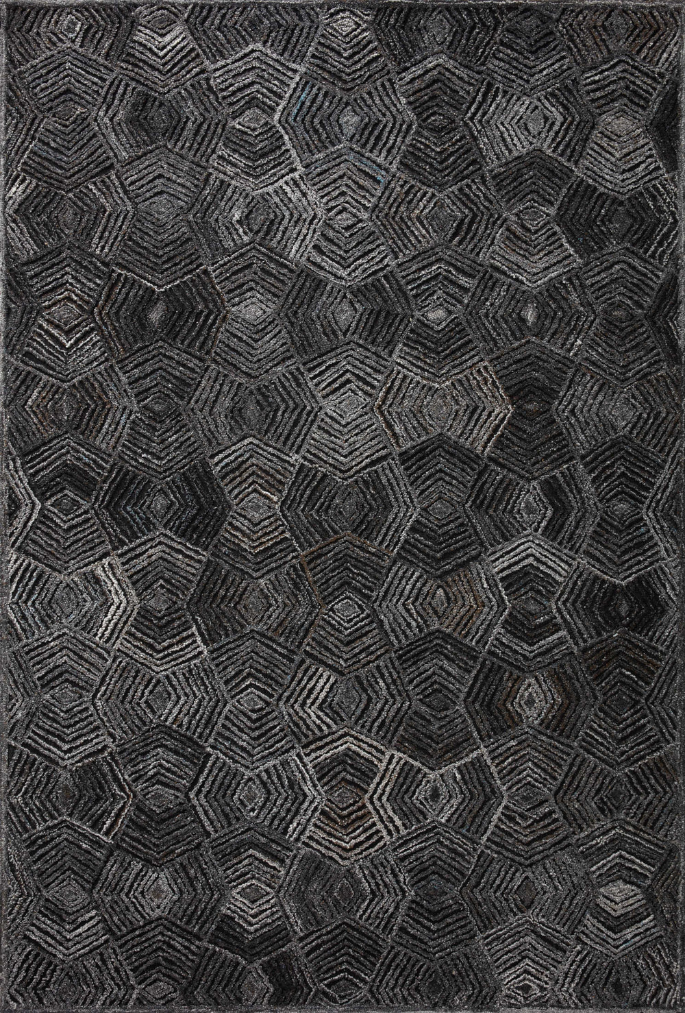 Loloi - Area Rug - Prescott Charcoal Rug - Union Lighting Luminaires Décor