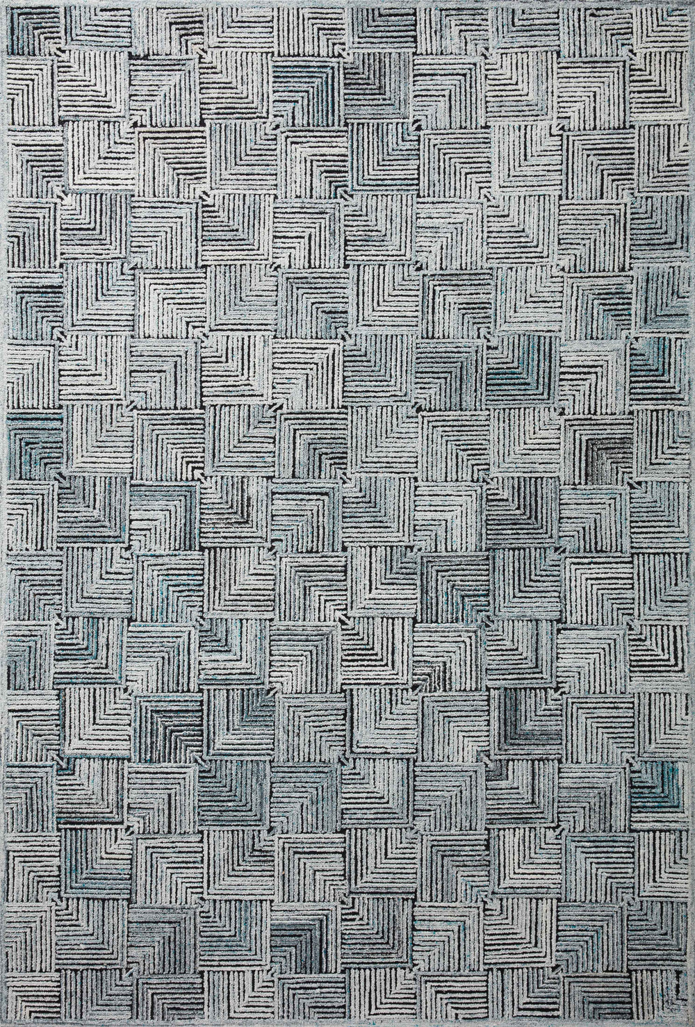 Loloi - Area Rug - Prescott ArcticBlue Rug - Union Lighting Luminaires Décor