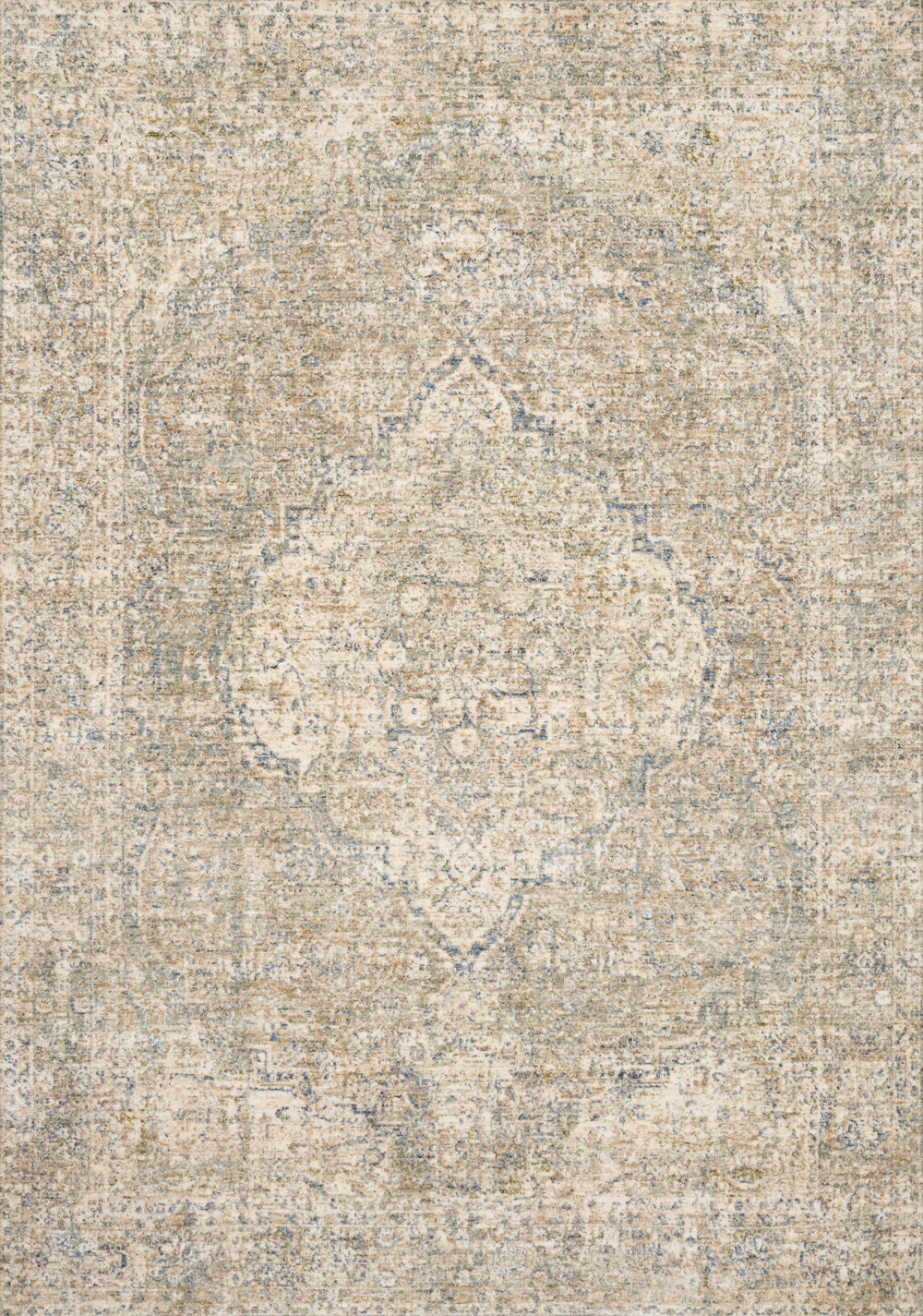 Loloi - Area Rug - Revere Granite/Blue Rug - Union Lighting Luminaires Décor