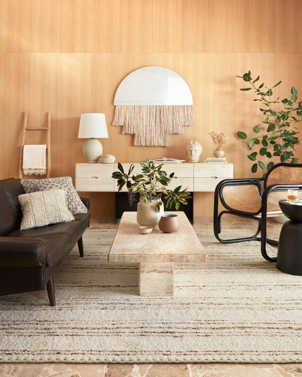 ROM-02 Roman Ivory / Pebble Rug
