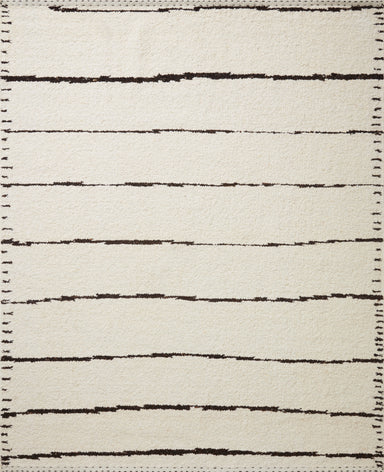 Loloi - Area Rug - Roman Ivory/Black Rug - Union Lighting Luminaires Décor