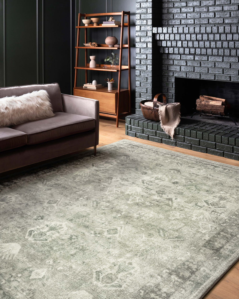 ROS-04 Rosette Steel/Graphite Rug