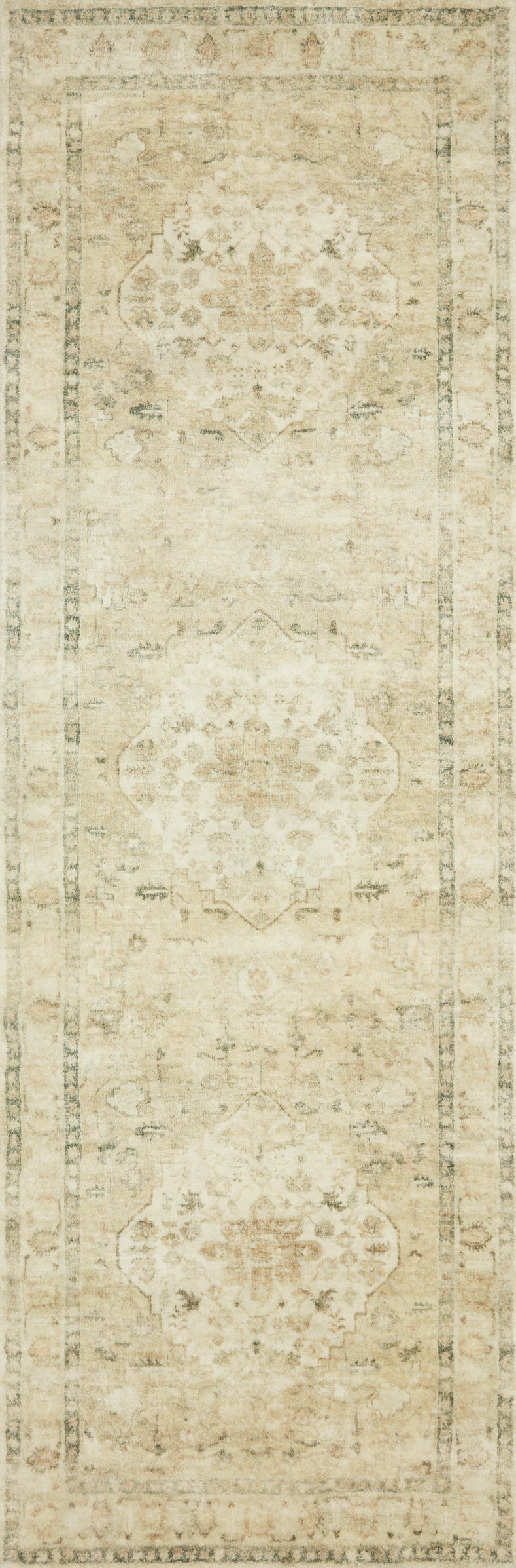 Rosette Sand / Ivory Rug (ROS-05)