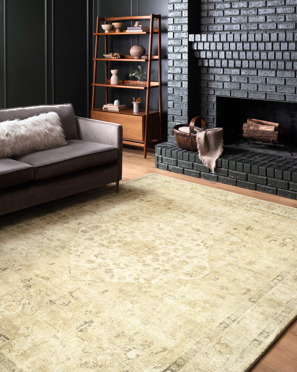 Rosette Sand / Ivory Rug (ROS-05)
