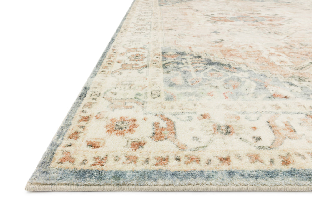 ROS-06 Rosette Clay / Ivory Rug