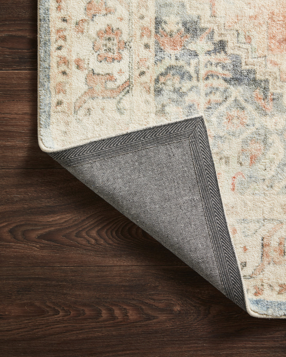 ROS-06 Rosette Clay / Ivory Rug