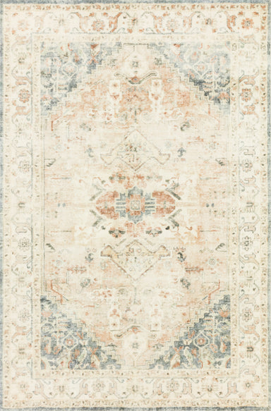 Loloi - Area Rug - Rosette Clay/Ivory Rug - Union Lighting Luminaires Décor