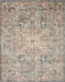 Loloi - Area Rug - Saban Blue/Spice Rug - Union Lighting Luminaires Décor