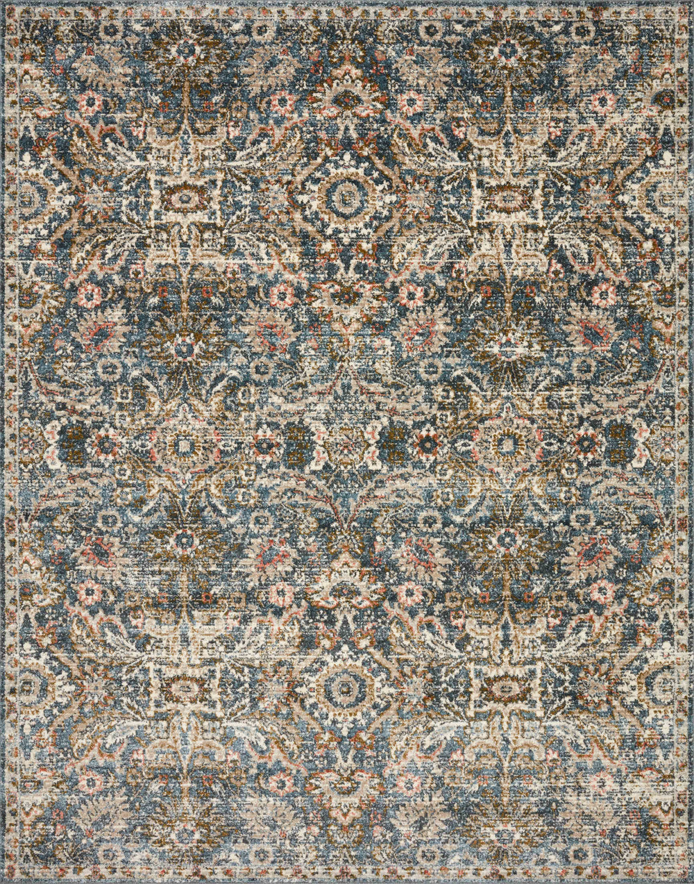 Loloi - Area Rug - Saban Blue/Sand Rug - Union Lighting Luminaires Décor