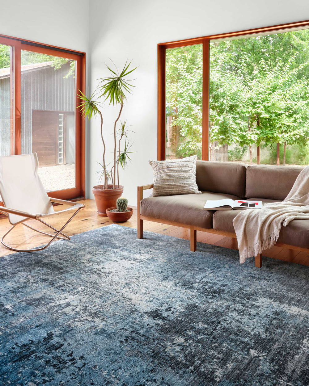 SAM-06 Samra Charcoal / Sky Rug