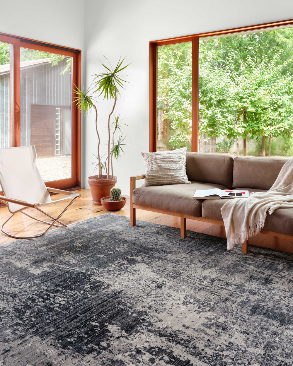 Samra Charcoal / Silver Rug (SAM-06)