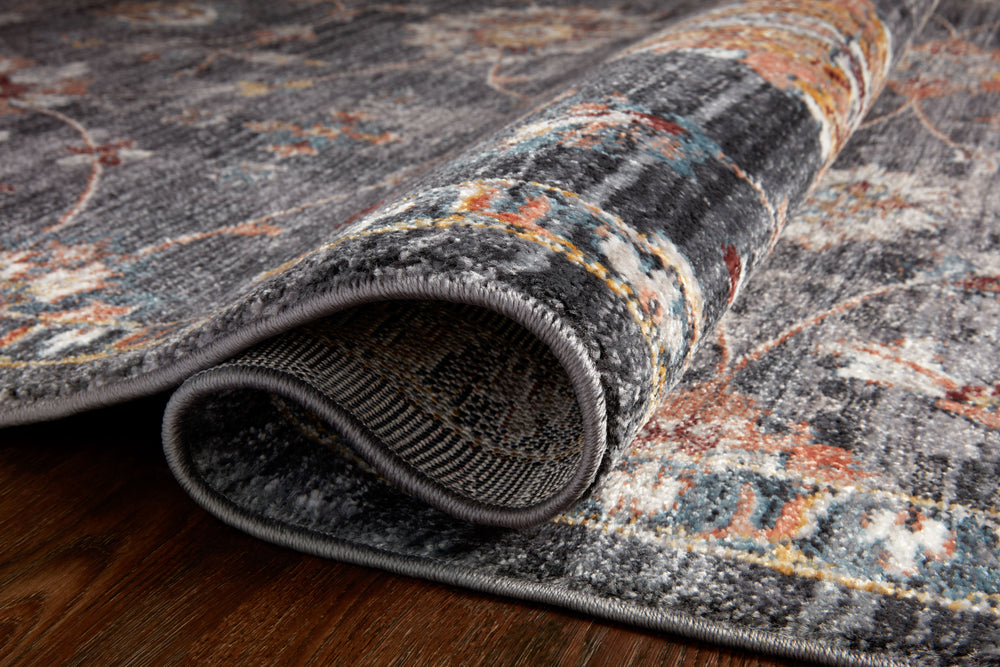 Samra Charcoal / Multi Rug (SAM-08)