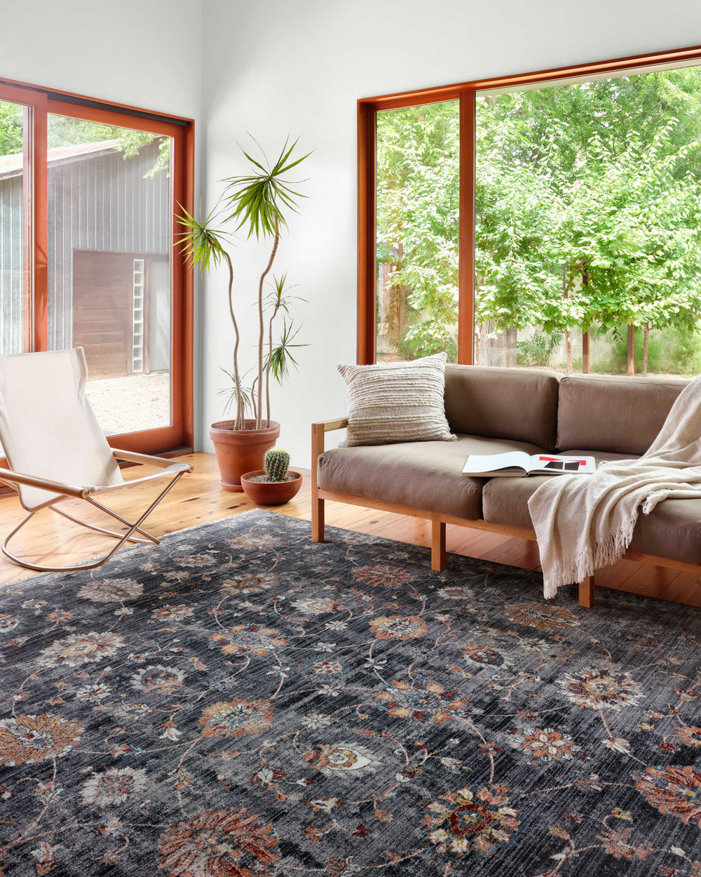 Samra Charcoal / Multi Rug (SAM-08)
