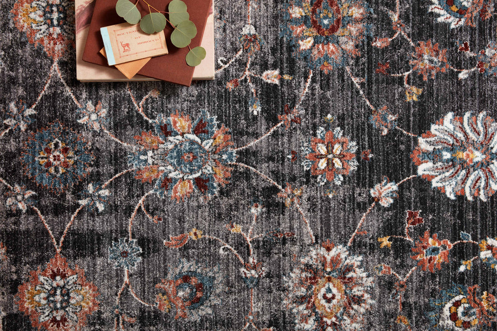 Samra Charcoal / Multi Rug (SAM-08)