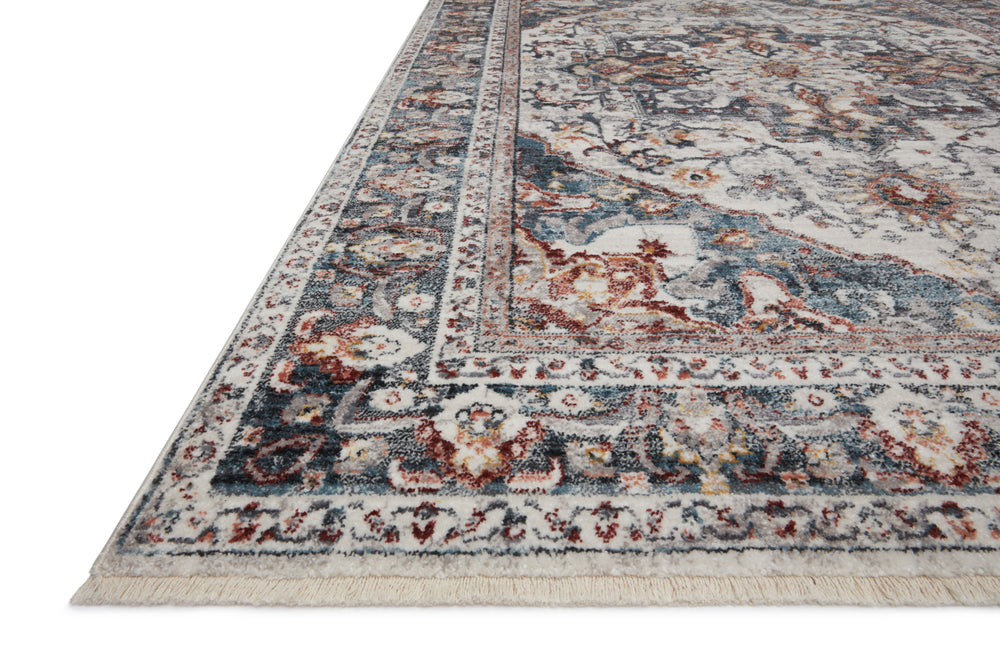 SAM-09 Samra Ivory/Denim Rug