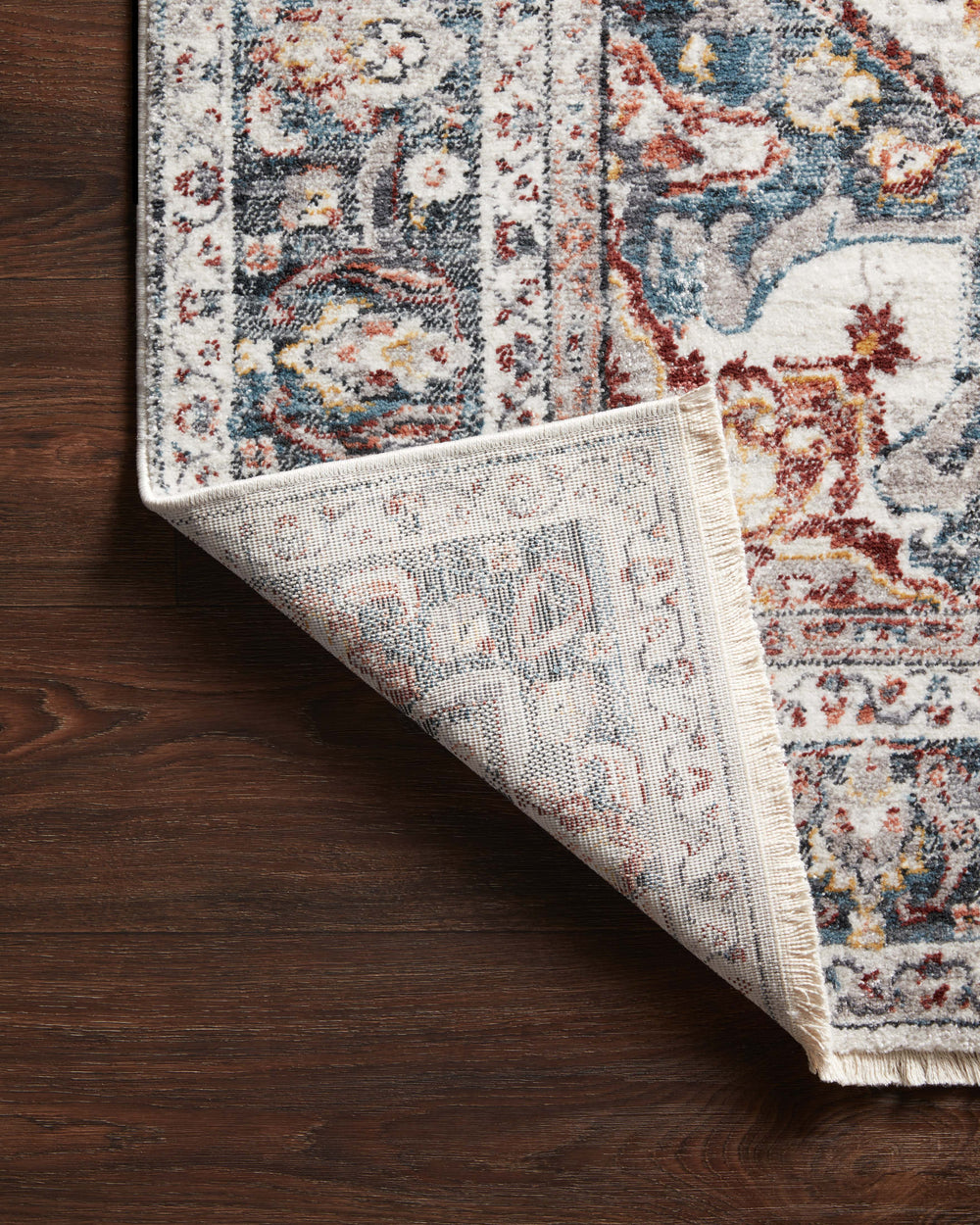 SAM-09 Samra Ivory/Denim Rug