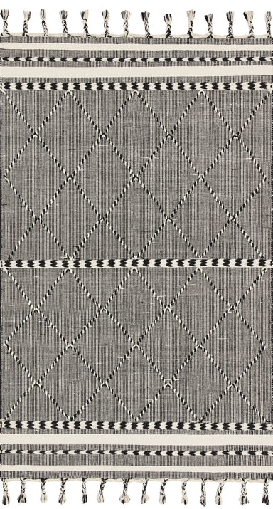Loloi - Area Rug - Sawyer Black Rug - Union Lighting Luminaires Décor