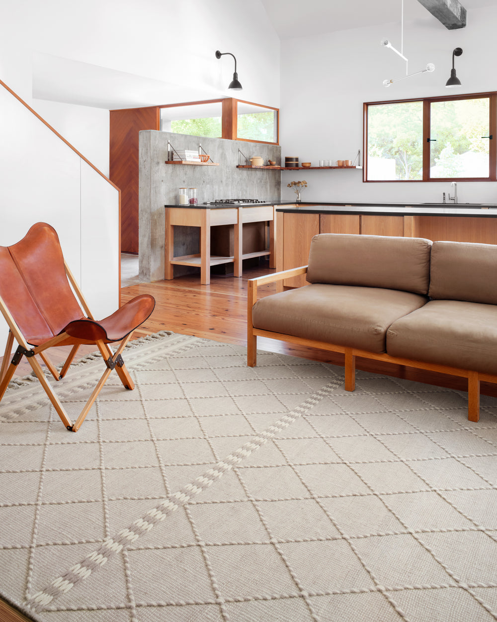 Saw-05 Sawyer Silver Rug