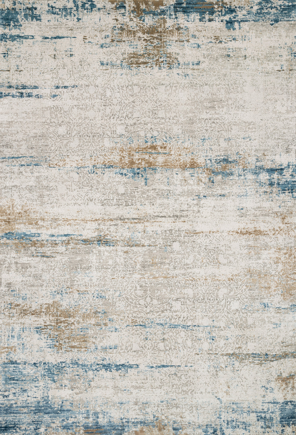Loloi - Area Rug - Sienne Ivory/Azure Rug - Union Lighting Luminaires Décor