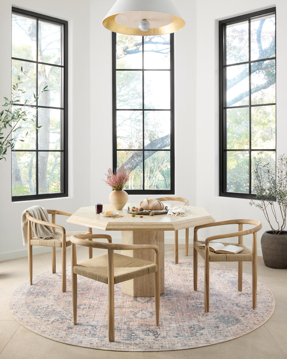 SKY-01 Skye Blush/Grey Rug