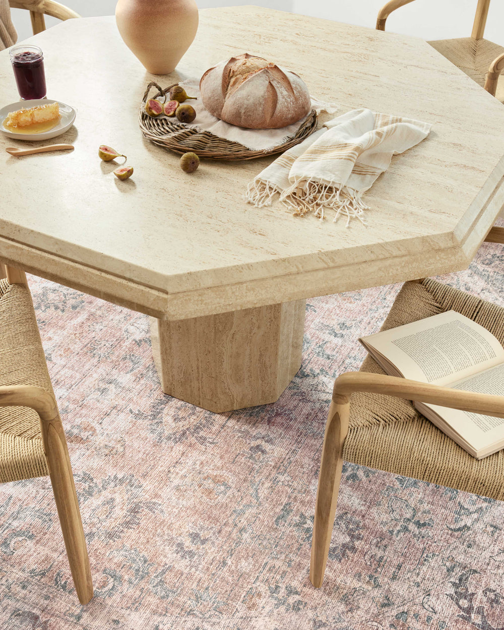 SKY-01 Skye Blush/Grey Rug