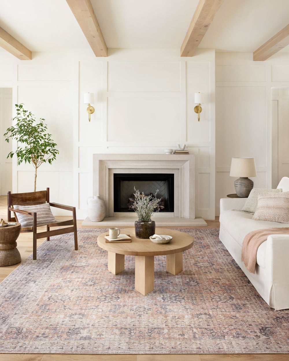 SKY-01 Skye Blush/Grey Rug