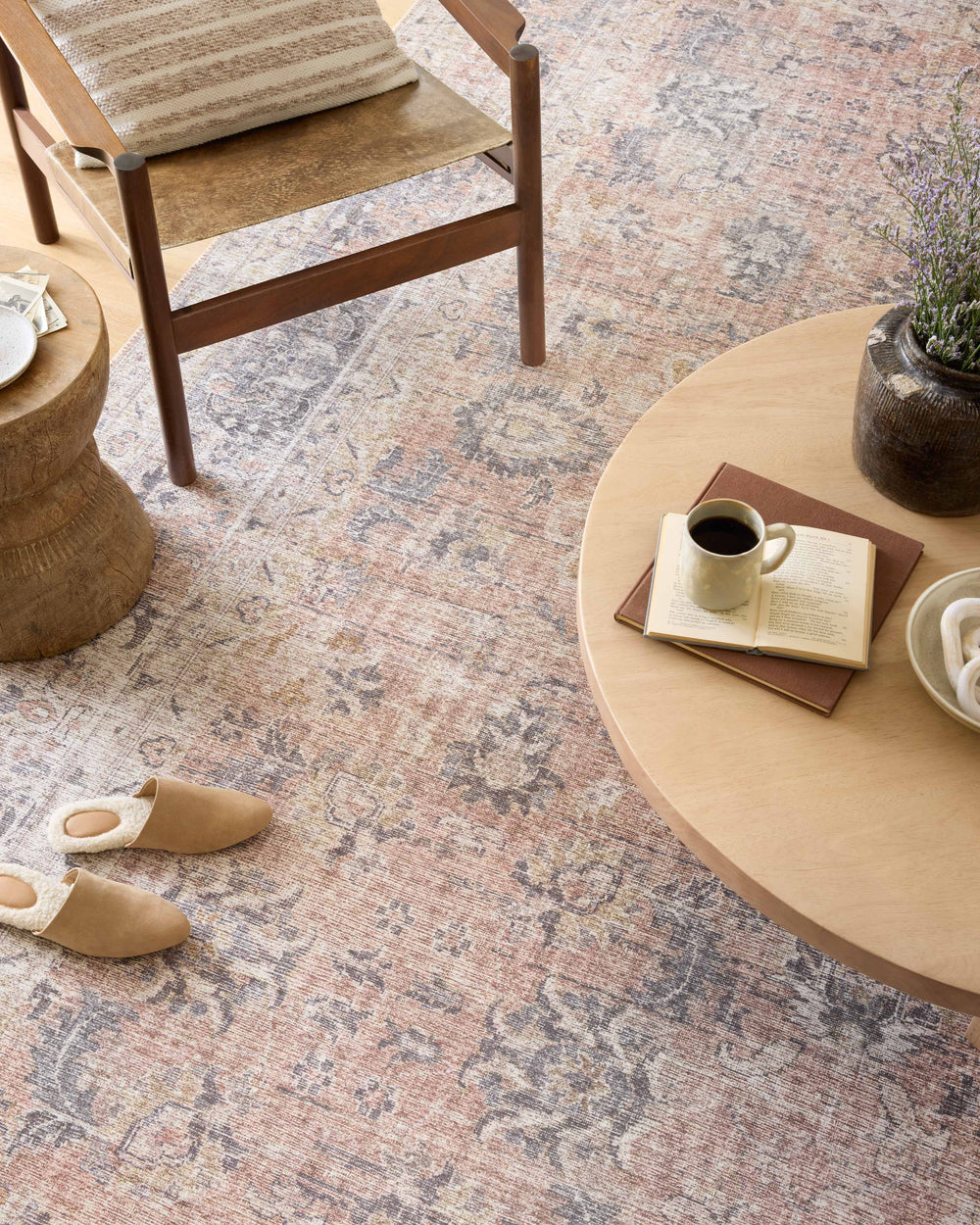 SKY-01 Skye Blush/Grey Rug