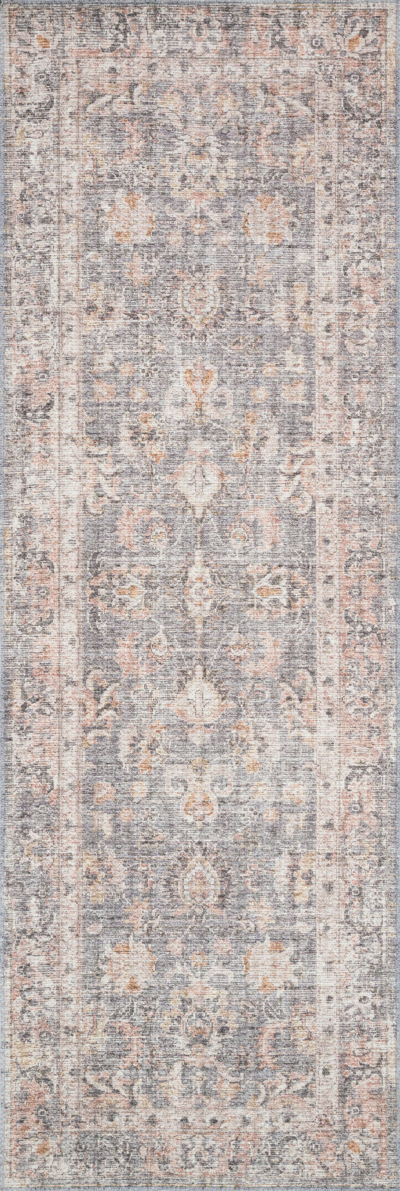 Sky-01 Skye Grey / Abricot tapis