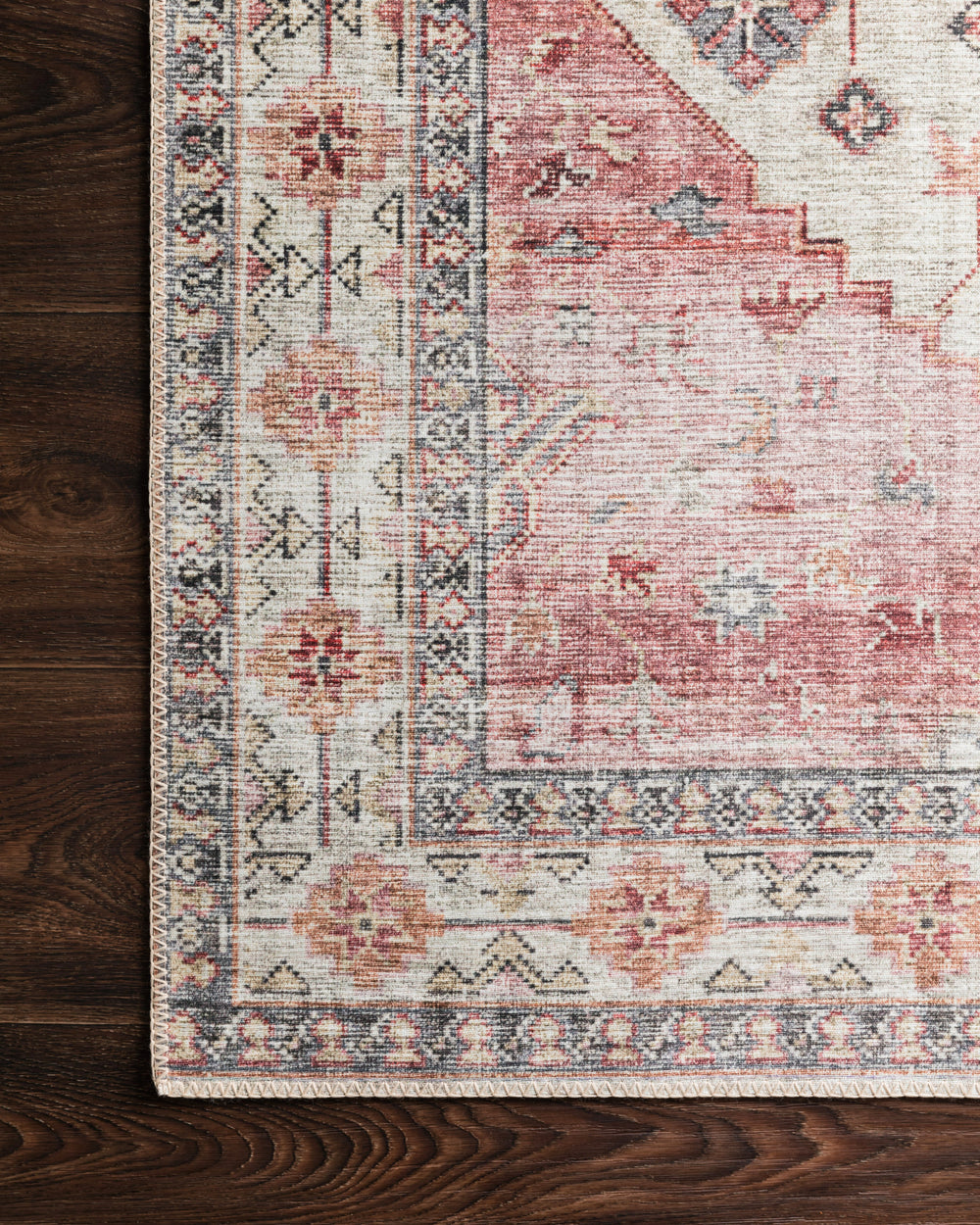 Sky-02 Skye Ivory / Berry Rug