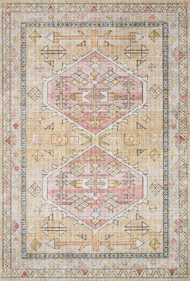 Loloi - Area Rug - Skye Gold/Blush Rug - Union Lighting Luminaires Décor