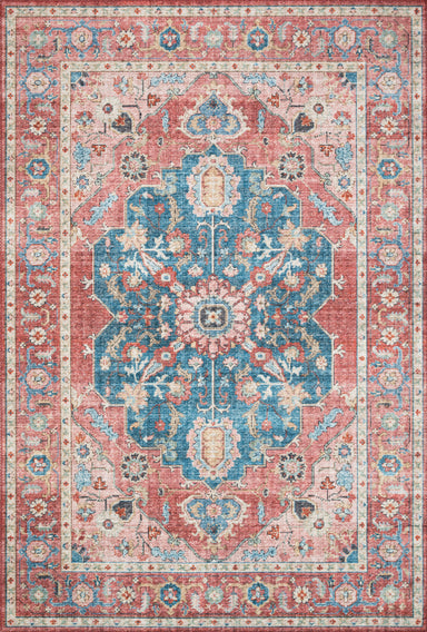 Loloi - Area Rug - Skye Brick/Ocean Rug - Union Lighting Luminaires Décor