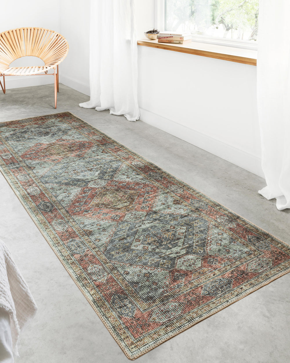 Skye Apricot / Mist Rug (SKY-06)