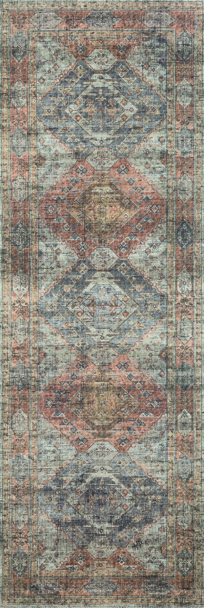 Skye Apricot / Mist Rug (SKY-06)