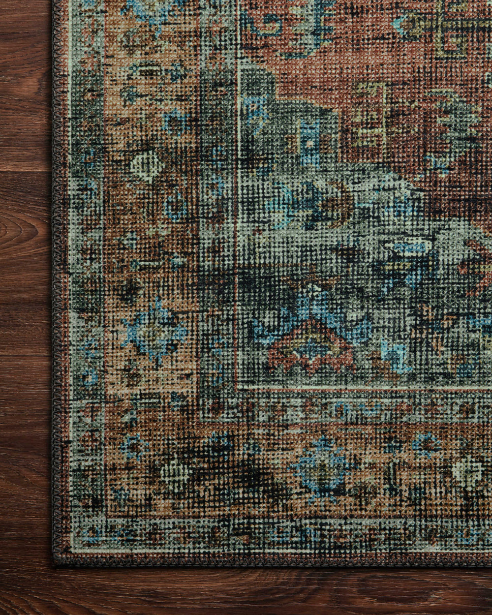 SKY-07 Skye Terracotta/Sky Rug